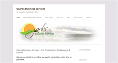 Desktop Screenshot of ozarkbusinessservices.com